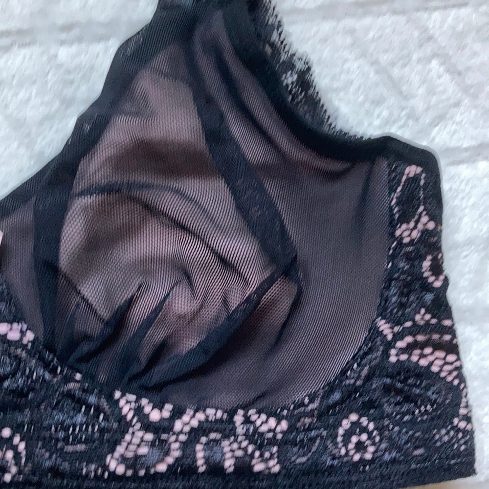 Belabumbum Mesh & Lace Nursing Bra - Picture 10 of 16